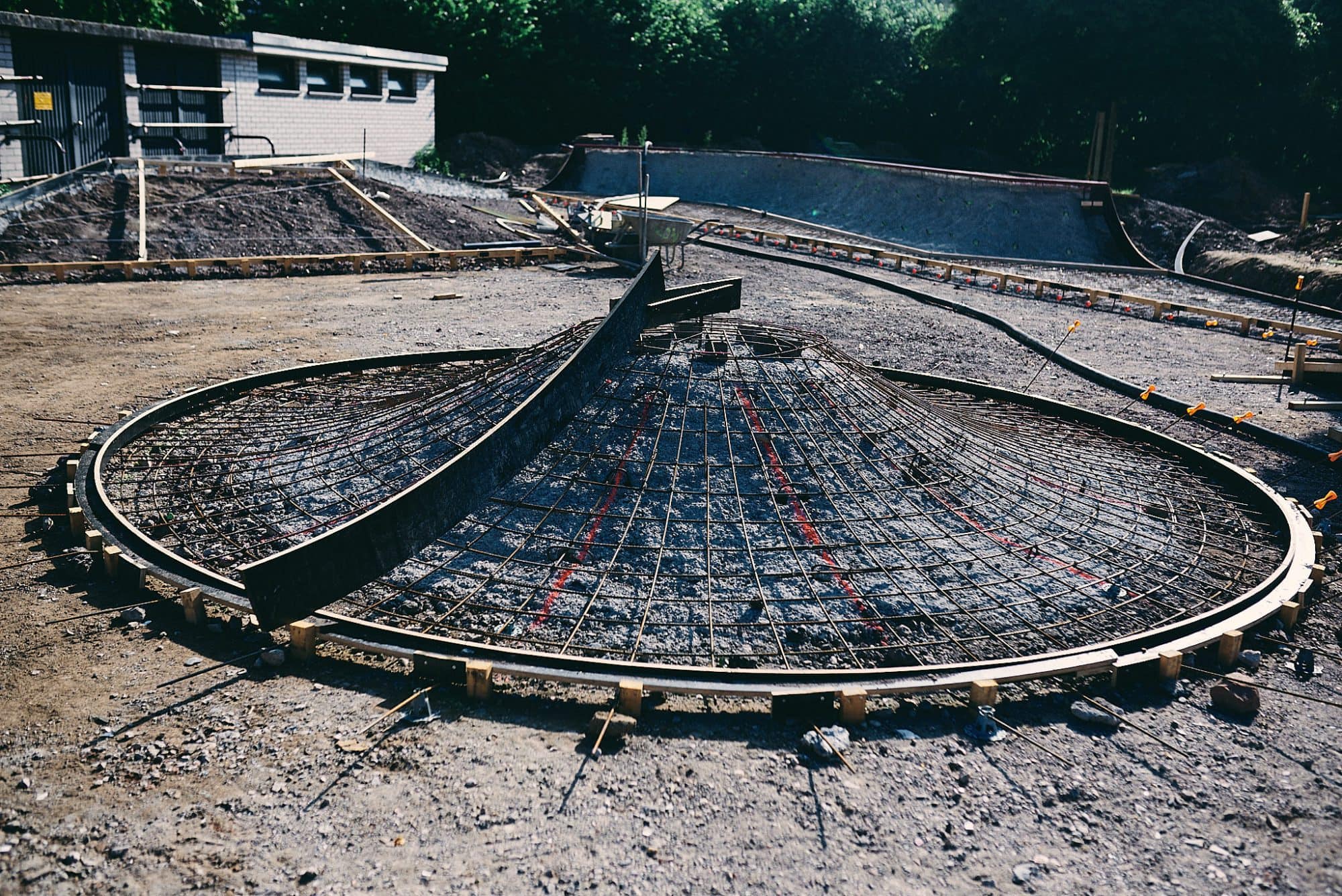 Baustellen Dokumentation Skatepark Bonn