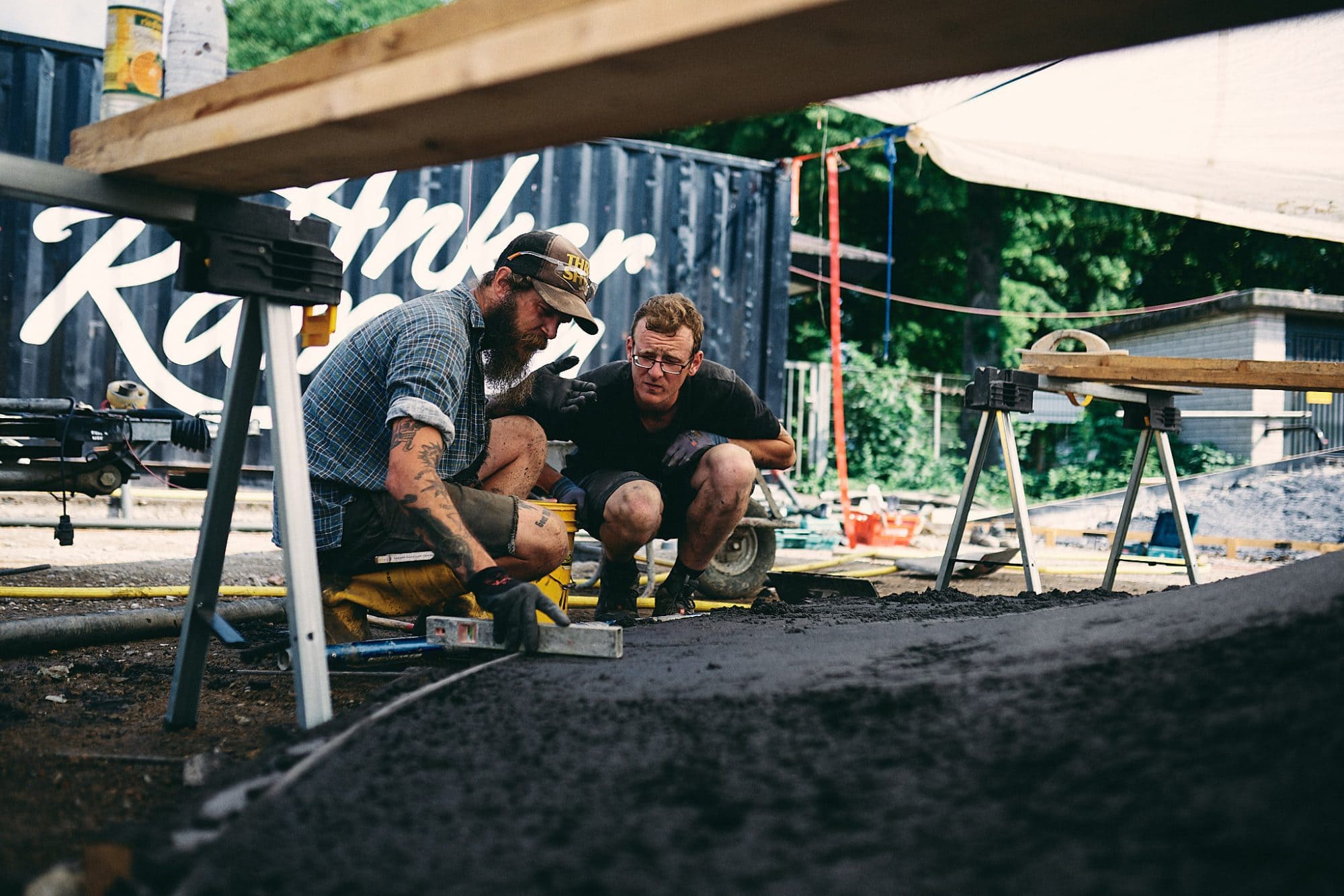 Baustellen Dokumentation Skatepark Bonn