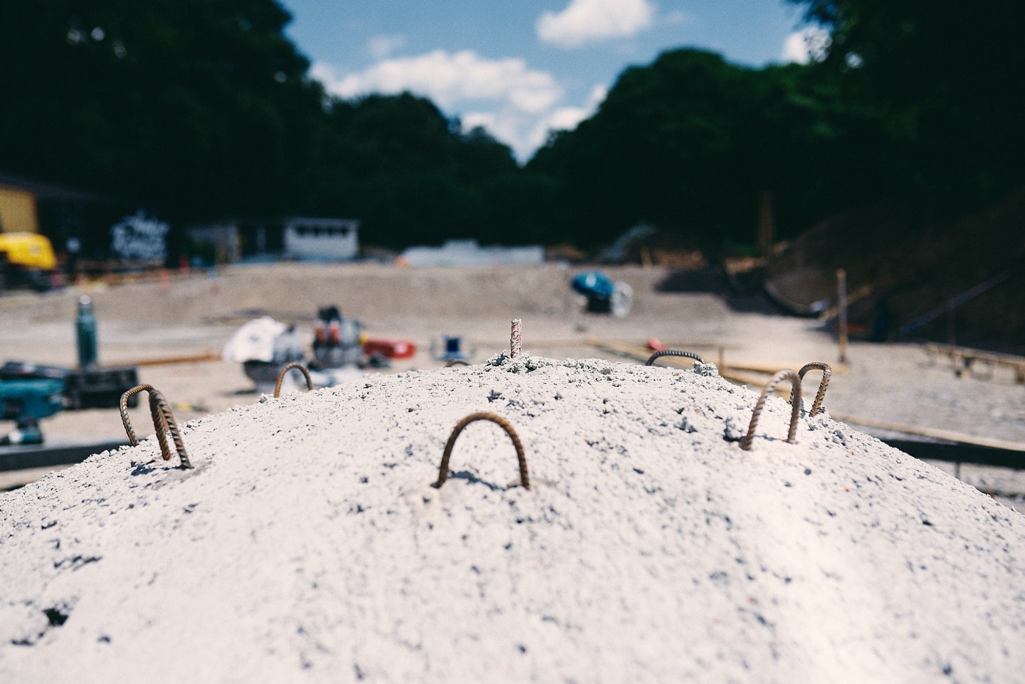 Baustellen Dokumentation Skatepark Bonn
