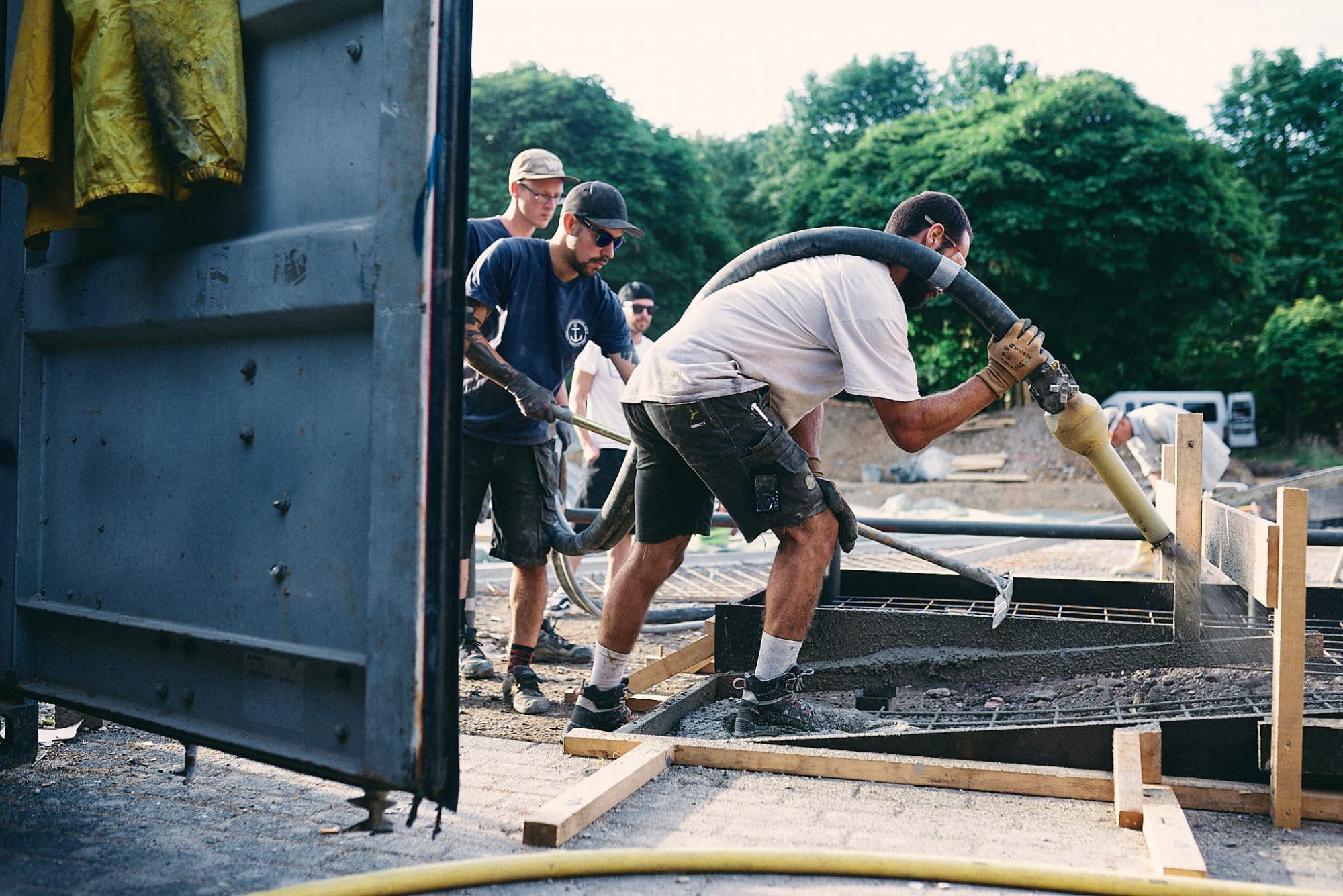 Baustellen Dokumentation Skatepark Bonn
