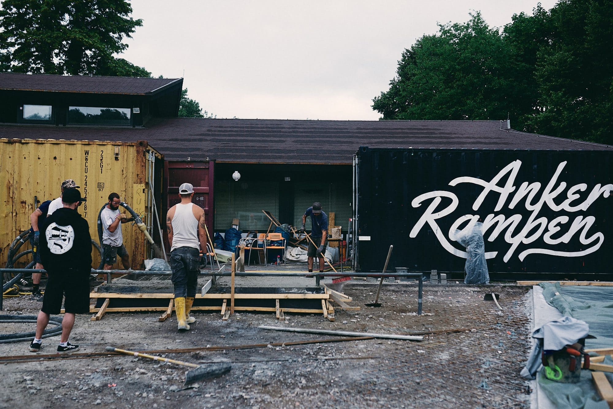 Baustellen Dokumentation Skatepark Bonn