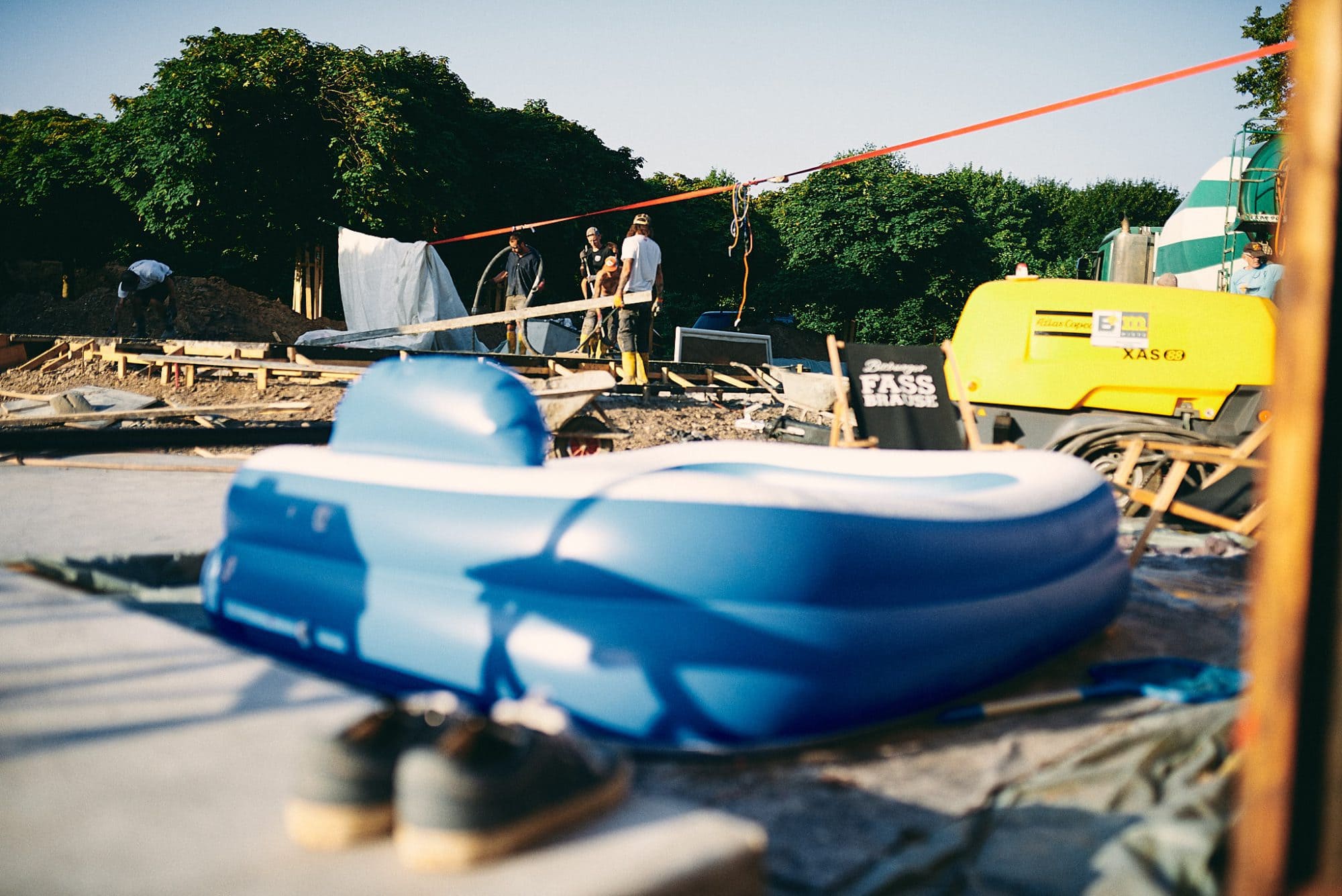 Baustellen Dokumentation Skatepark Bonn